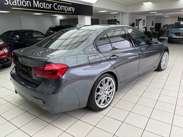 BMW 3 Series 330E M Sport White #12