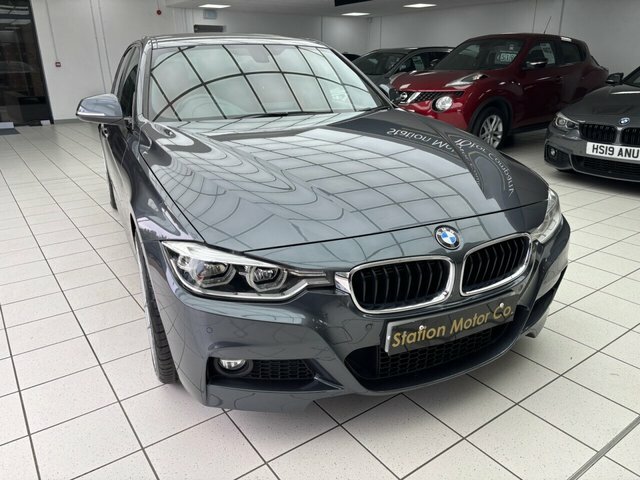BMW 3 Series 330E M Sport White #3