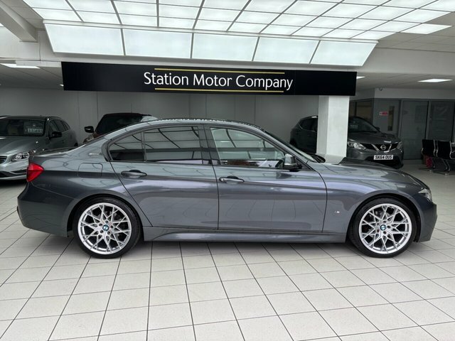 BMW 3 Series 330E M Sport White #13