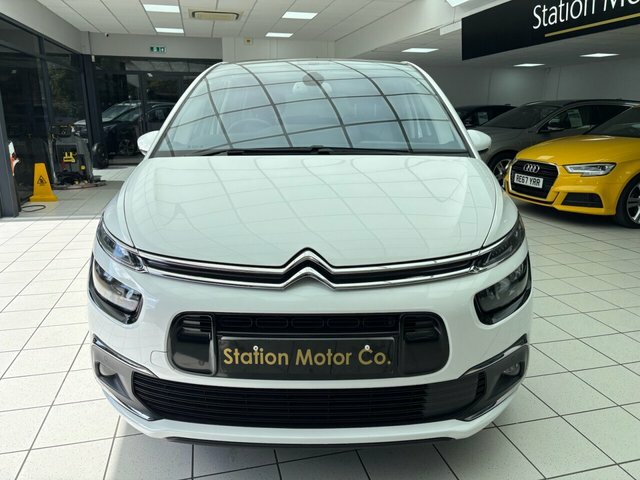Citroen C4 Picasso Bluehdi Flair Mpv White #3