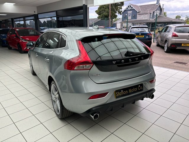 Volvo V40 2.0 D4 R-design Pro Euro 6 Ss Silver #9