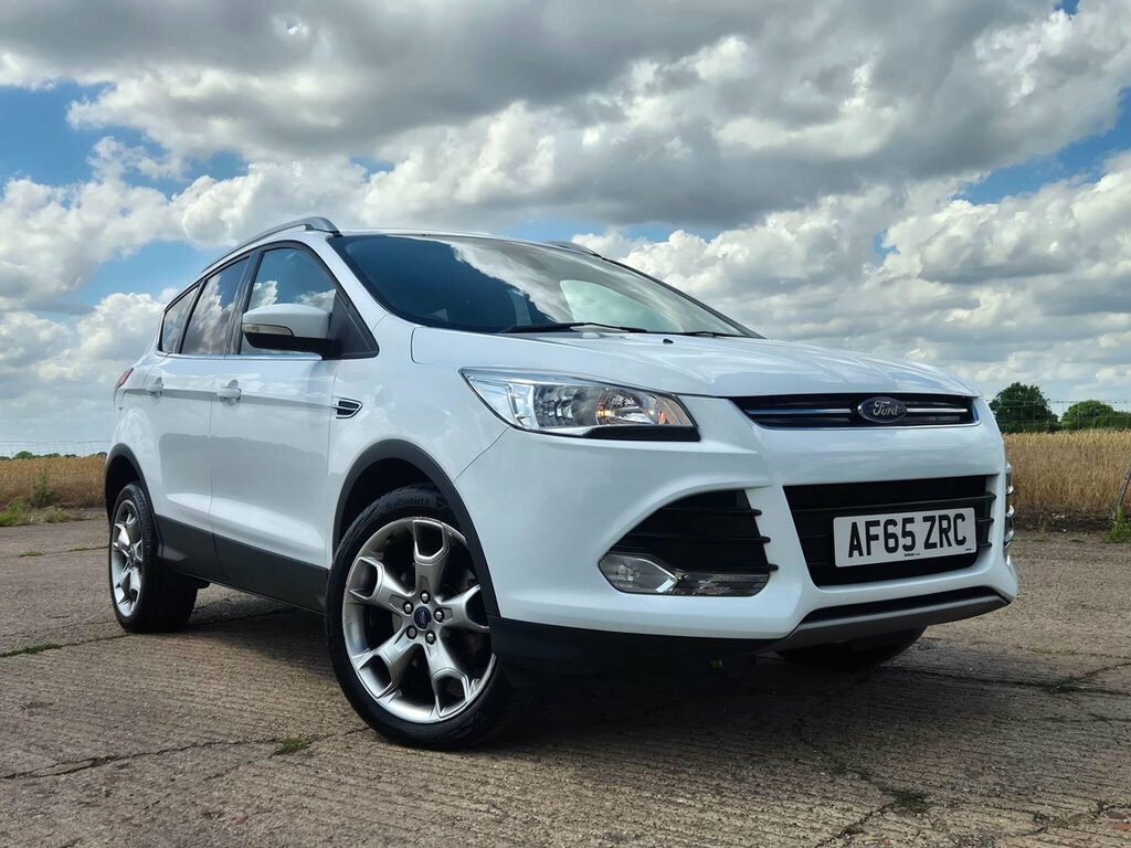 Ford Kuga 2.0 Tdci Titanium X Suv Awd Euro White #1