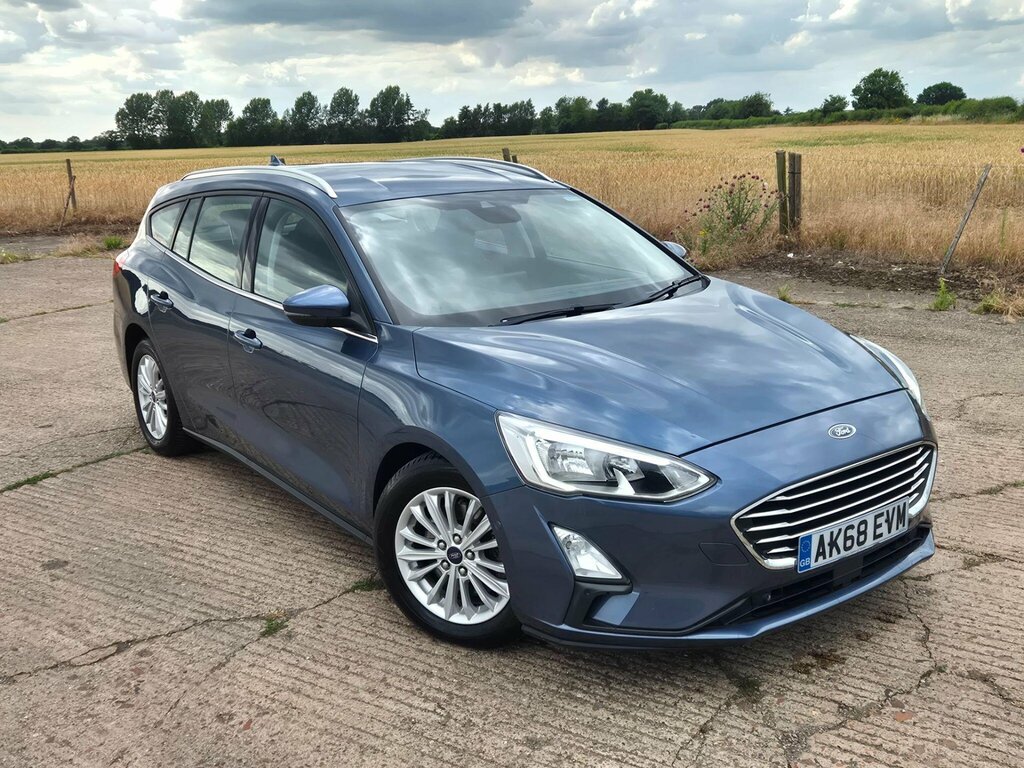 Ford Focus 1.5 Ecoblue Titanium Euro 6 Ss Blue #2