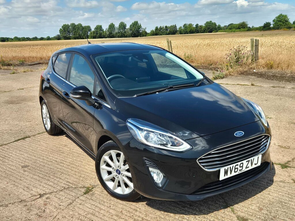 Ford Fiesta 1.0T Ecoboost Titanium X Euro 6 Ss Black