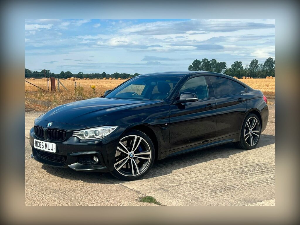 BMW 4 Series Gran Coupe 3.0 435D M Sport Xdrive Euro 6 Ss MC65MLJ Black #6