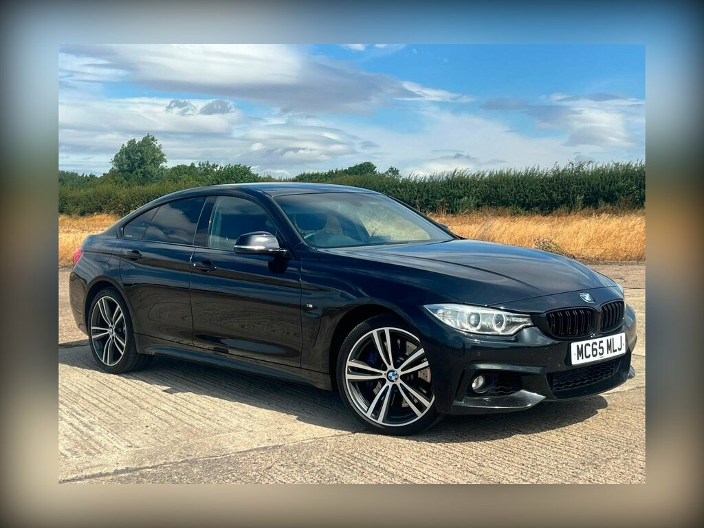 BMW 4 Series Gran Coupe 3.0 435D M Sport Xdrive Euro 6 Ss MC65MLJ Black #4