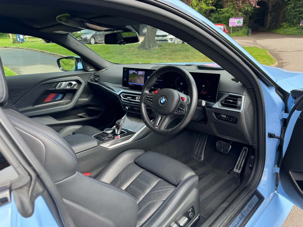 BMW M2 3.0 Biturbo Coupe Steptronic Euro 6 S YB23JBU Blue #3