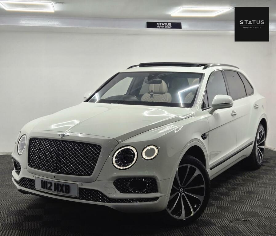 Bentley Bentayga 6.0 W12 4Wd Euro 6 Ss White #6