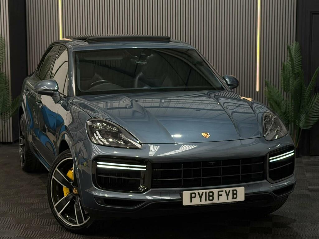 Porsche Cayenne 4.0T V8 Turbo Tiptronics 4Wd Euro 6 Ss Blue #4