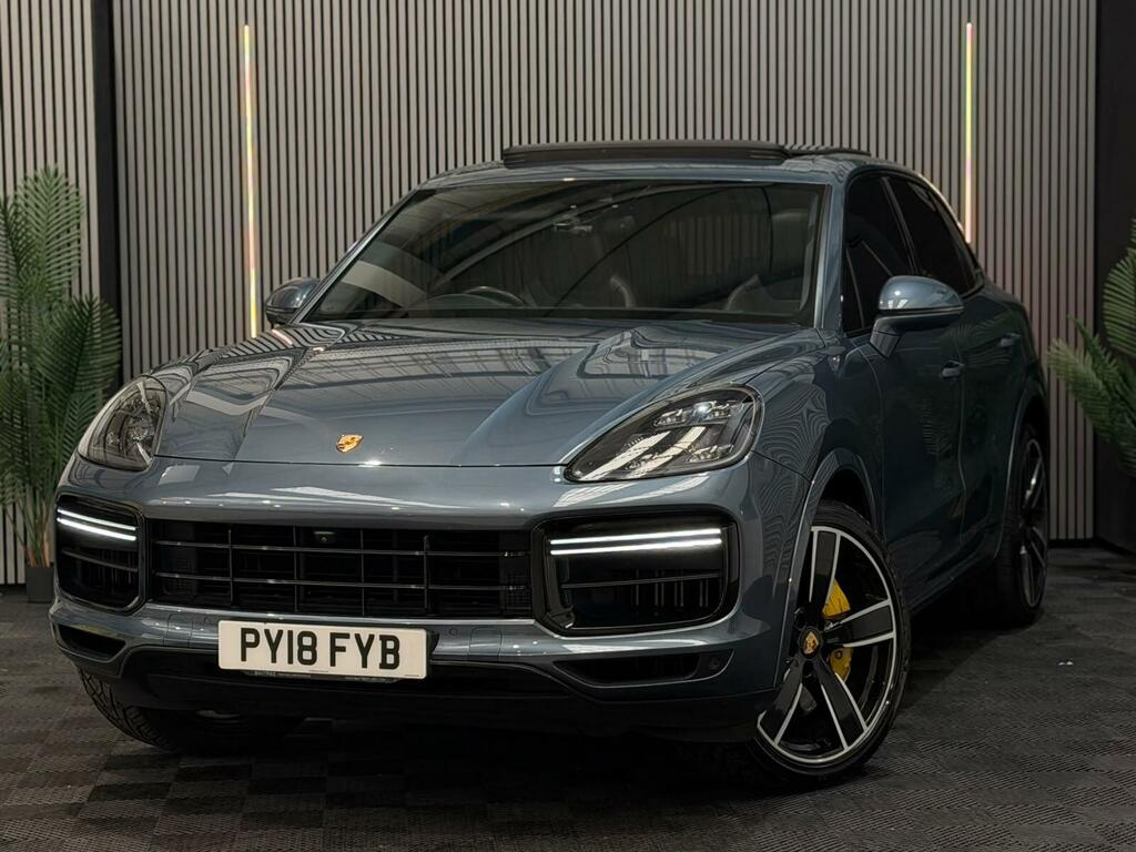 Porsche Cayenne 4.0T V8 Turbo Tiptronics 4Wd Euro 6 Ss Blue #3