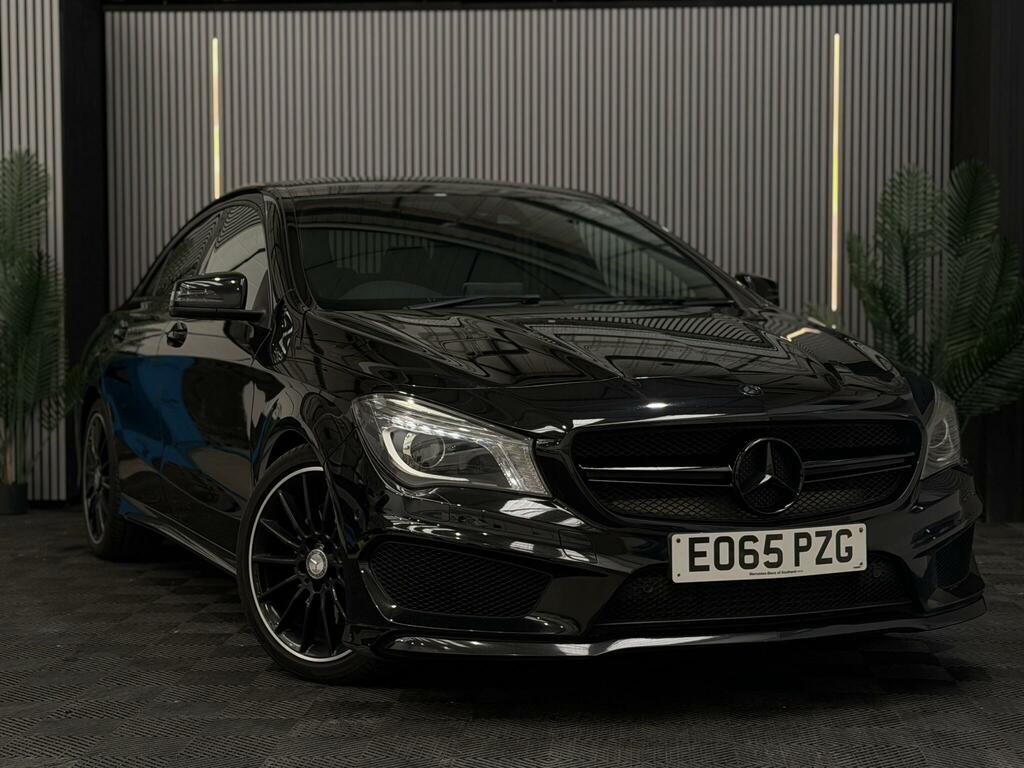 Mercedes-Benz CLA Class 2.1 Cla220 Cdi Amg Sport Coupe 7G-dct Euro 6 Ss E065PZG Black #5