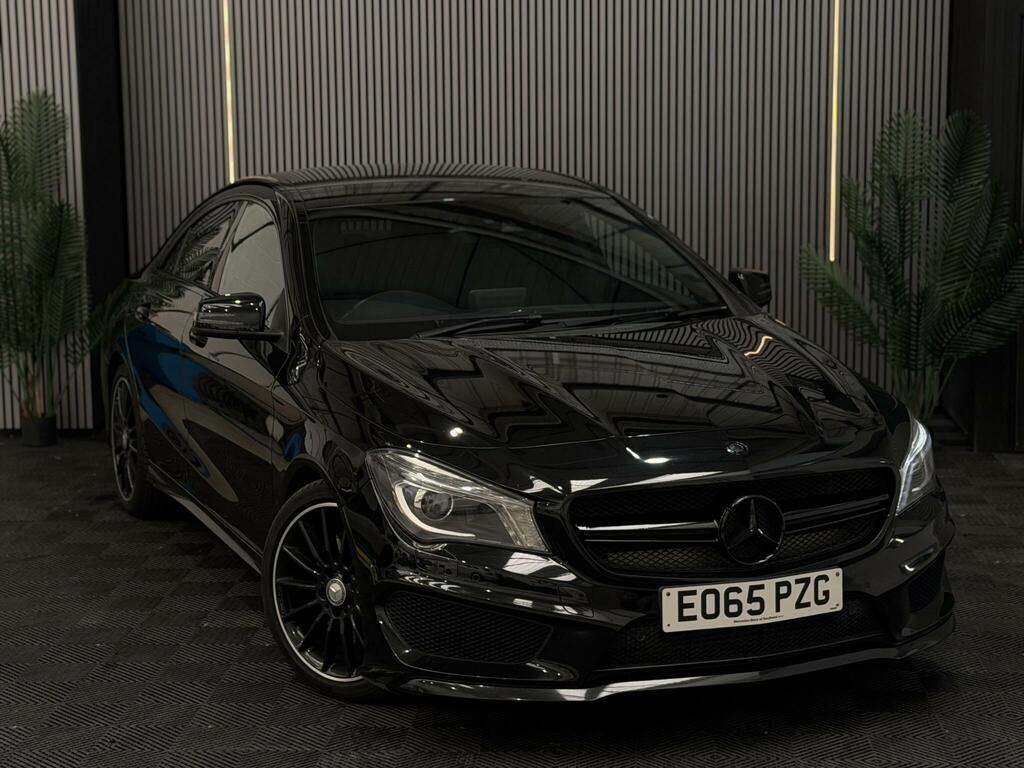 Mercedes-Benz CLA Class 2.1 Cla220 Cdi Amg Sport Coupe 7G-dct Euro 6 Ss E065PZG Black #6