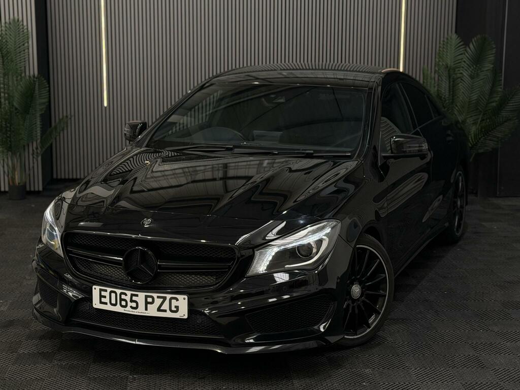 Mercedes-Benz CLA Class 2.1 Cla220 Cdi Amg Sport Coupe 7G-dct Euro 6 Ss E065PZG Black #3