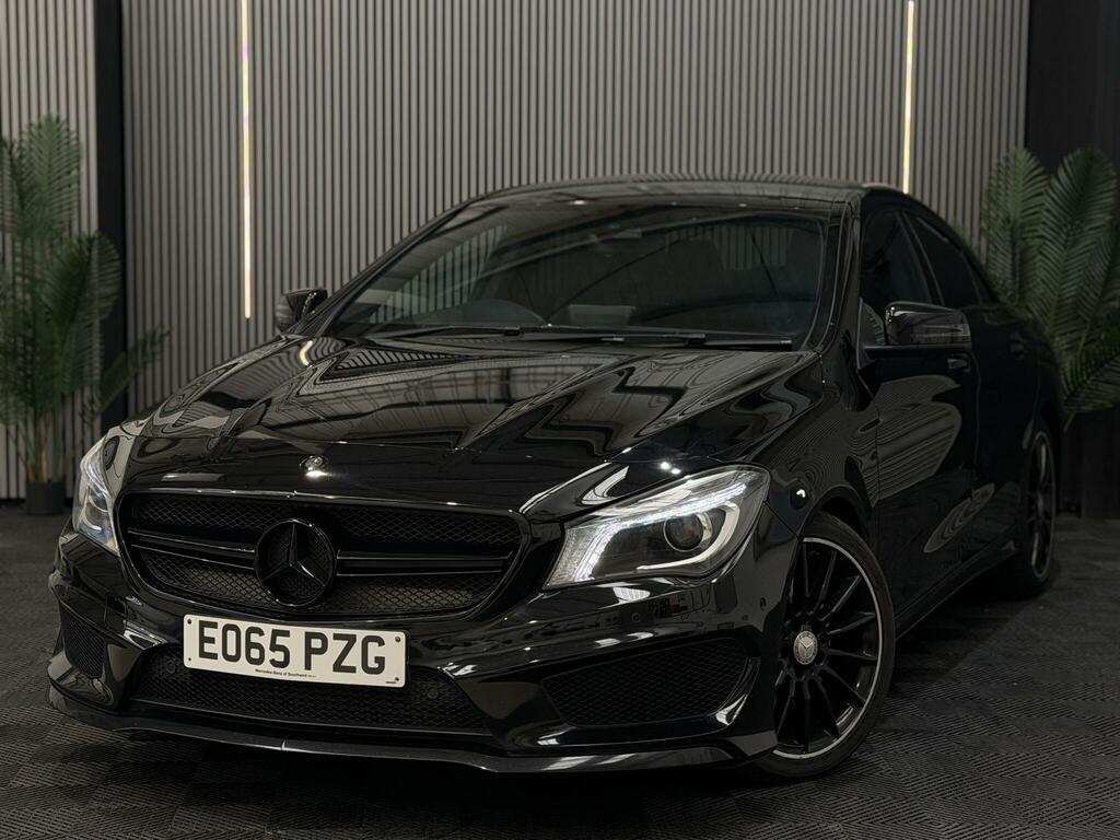 Mercedes-Benz CLA Class 2.1 Cla220 Cdi Amg Sport Coupe 7G-dct Euro 6 Ss E065PZG Black