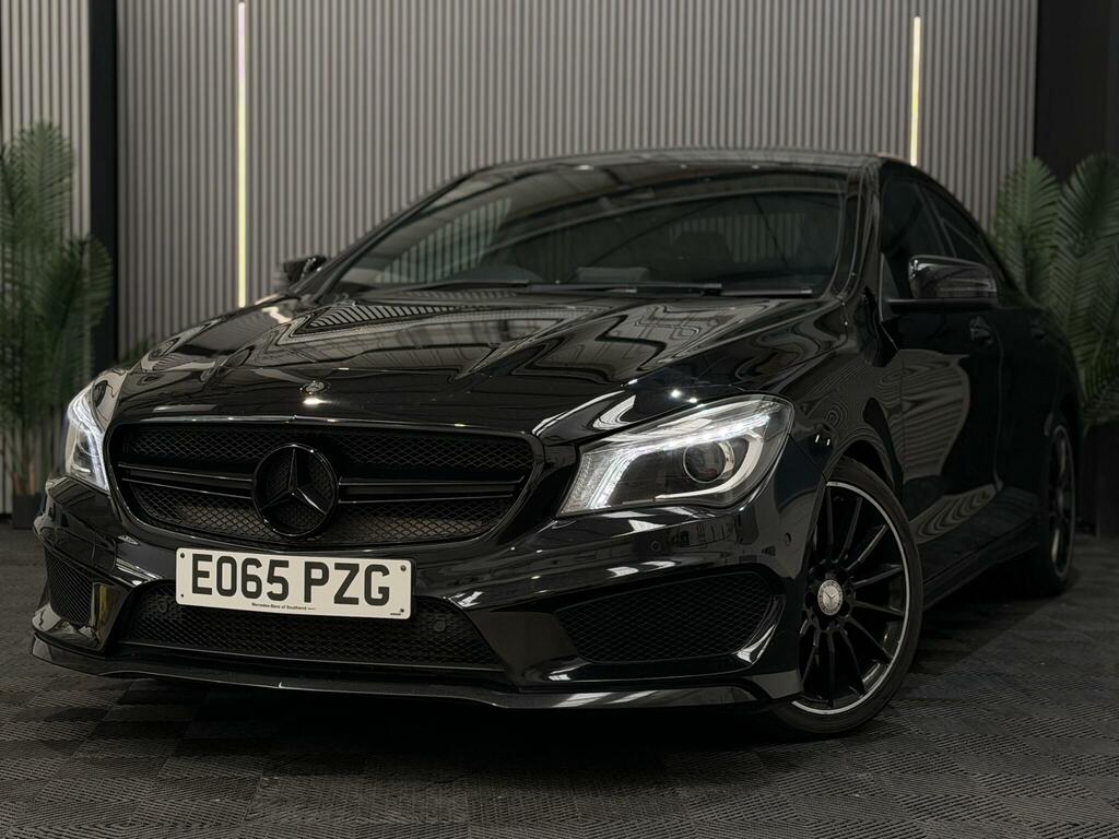 Mercedes-Benz CLA Class 2.1 Cla220 Cdi Amg Sport Coupe 7G-dct Euro 6 Ss E065PZG Black #2
