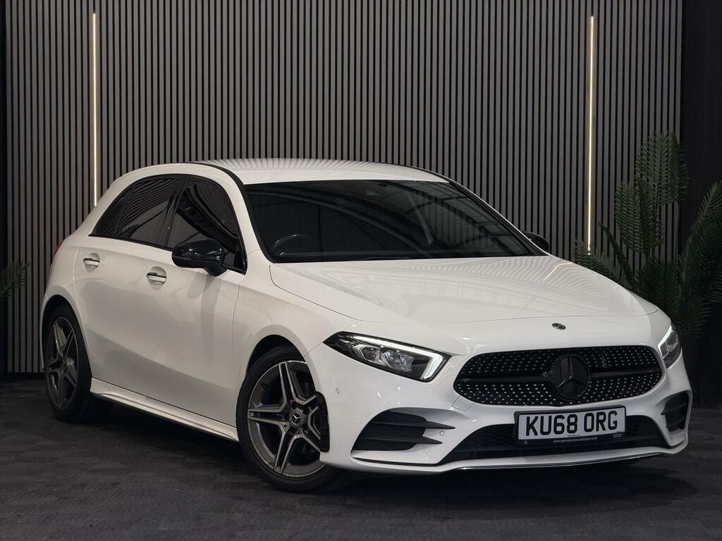 Mercedes-Benz A Class Amg Line White #4