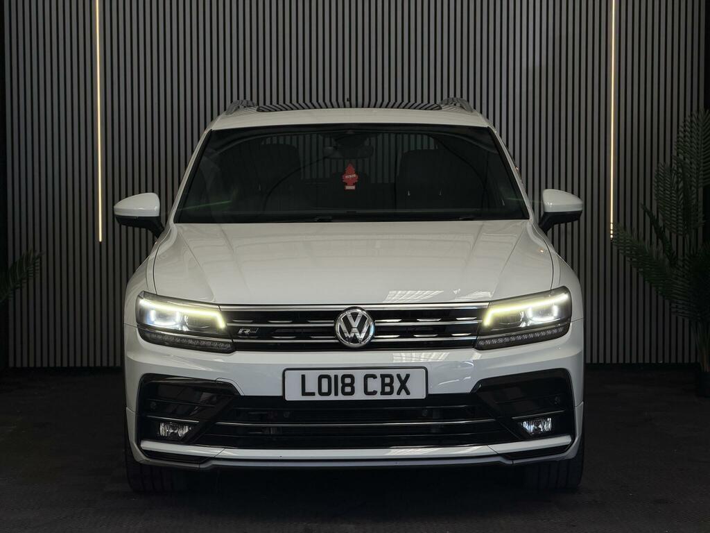 Volkswagen Tiguan R-line White #6