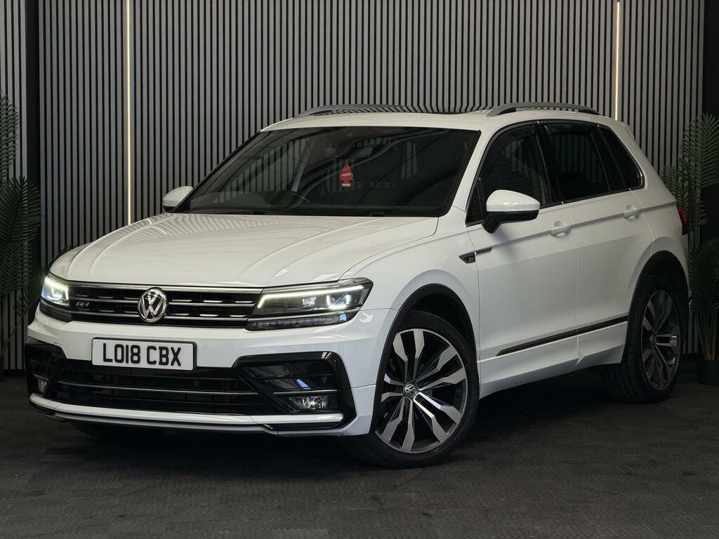 Volkswagen Tiguan R-line White #3