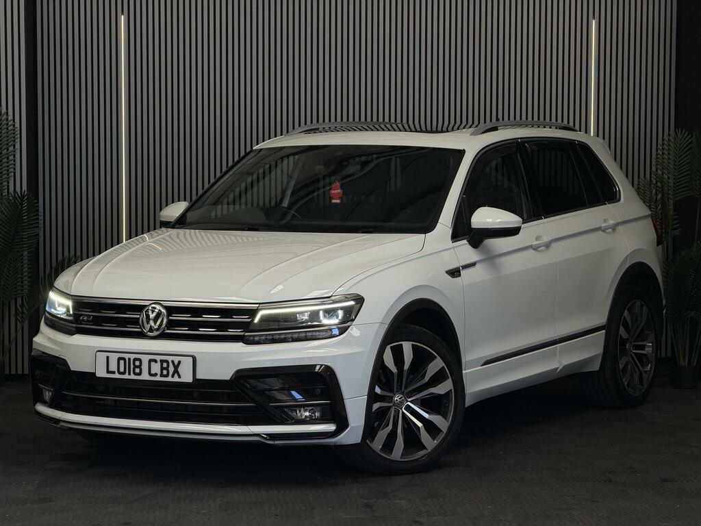 Volkswagen Tiguan R-line White #2