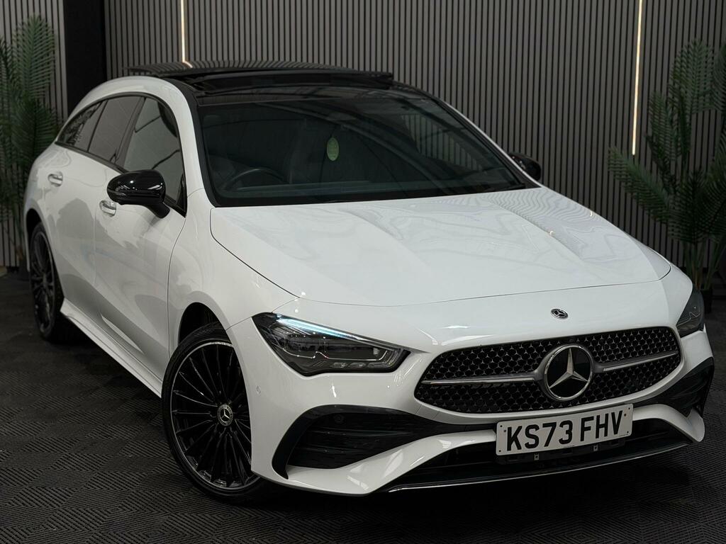 Mercedes-Benz CLA Class Amg Line White #6