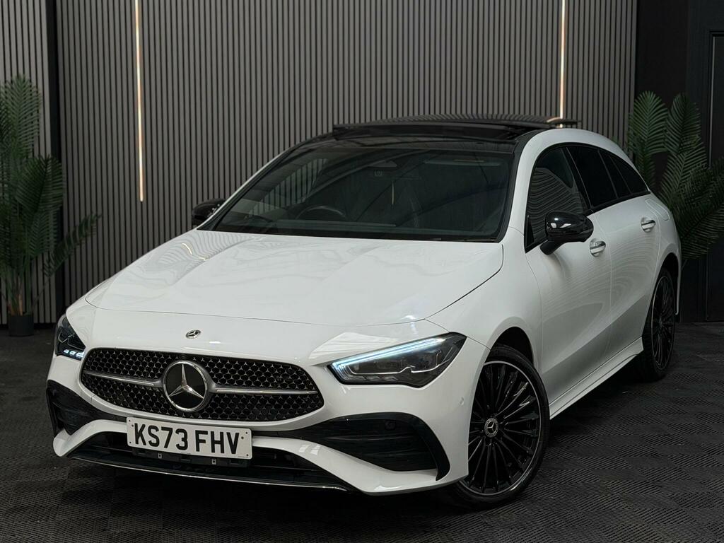 Mercedes-Benz CLA Class Amg Line White #3