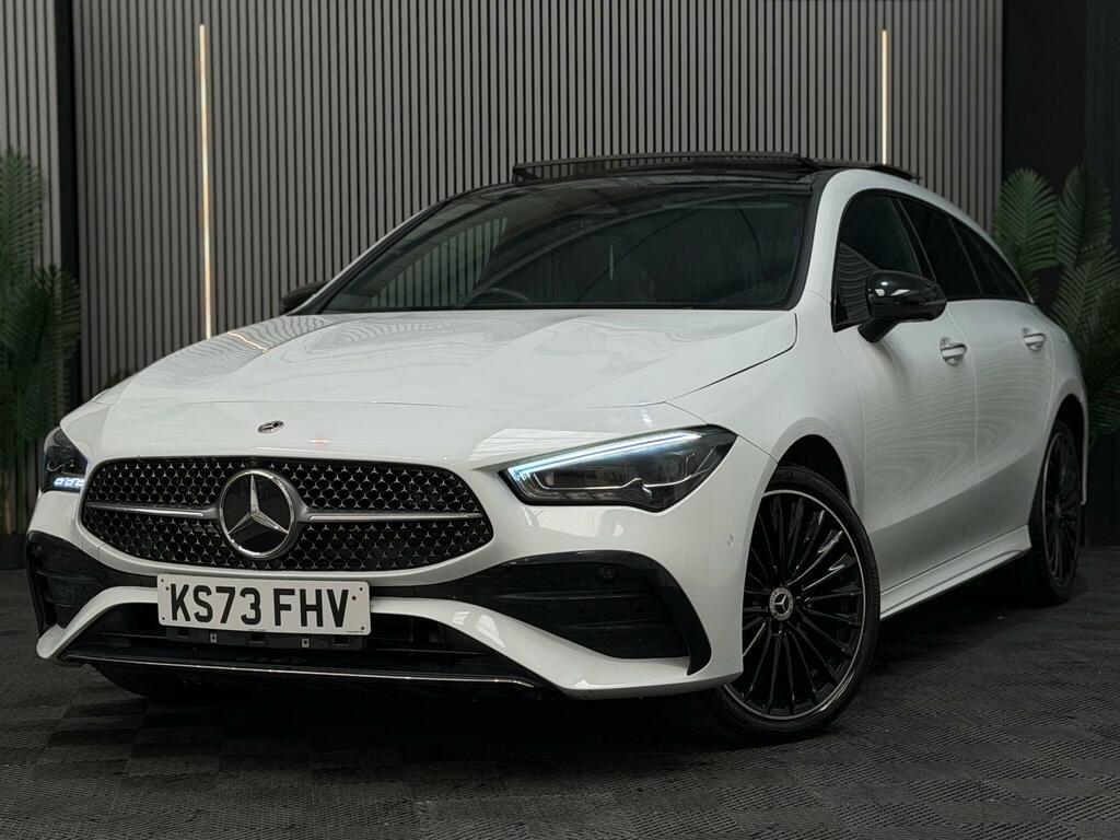 Mercedes-Benz CLA Class Amg Line White #2