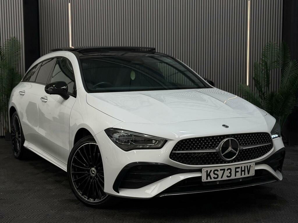 Mercedes-Benz CLA Class Amg Line White #4