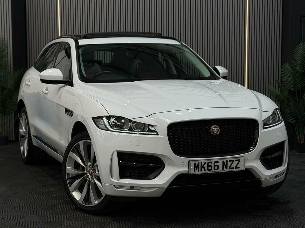 Jaguar F-Pace R-sport White #4
