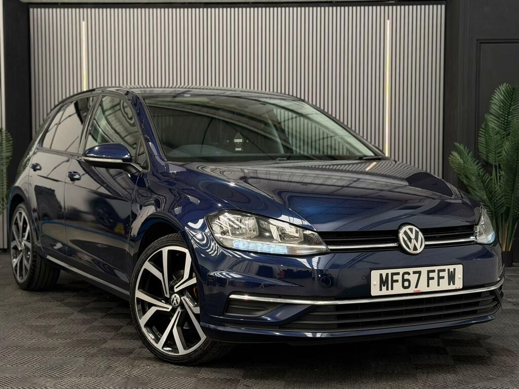 Volkswagen Golf 1.6 Tdi Se Nav Dsg Euro 6 Ss Blue #5