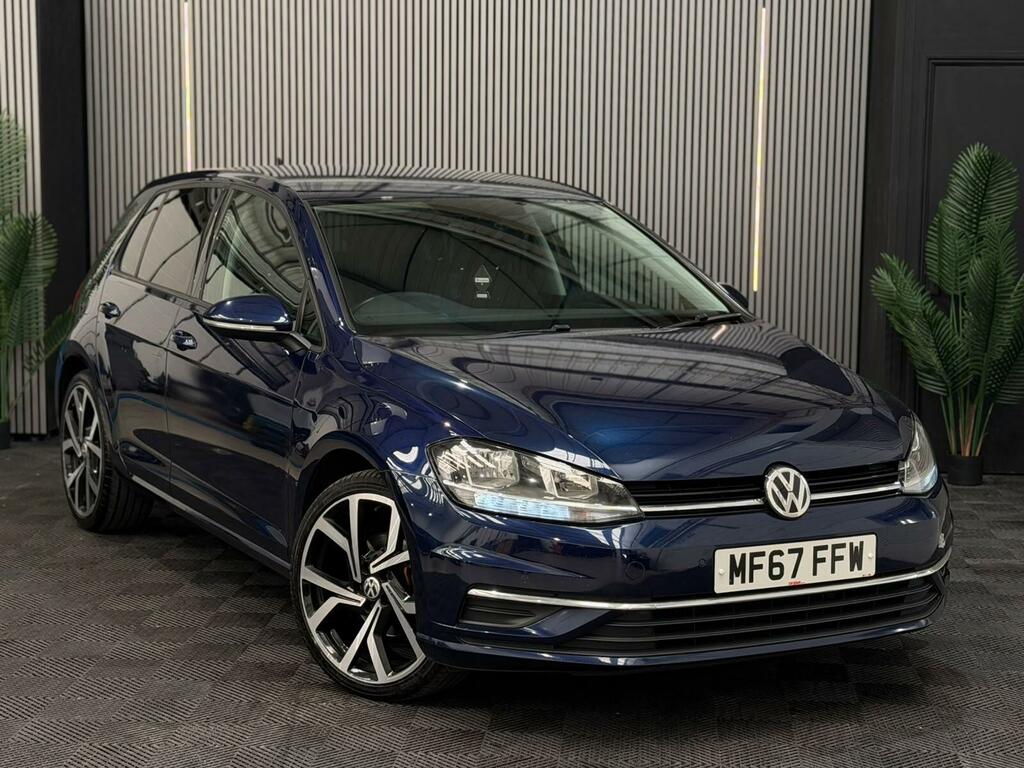 Volkswagen Golf 1.6 Tdi Se Nav Dsg Euro 6 Ss Blue #4