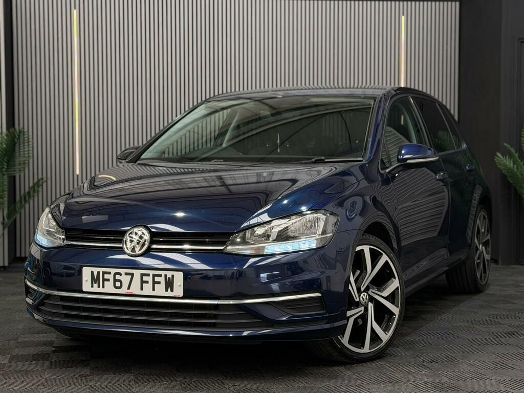 Volkswagen Golf 1.6 Tdi Se Nav Dsg Euro 6 Ss Blue #2