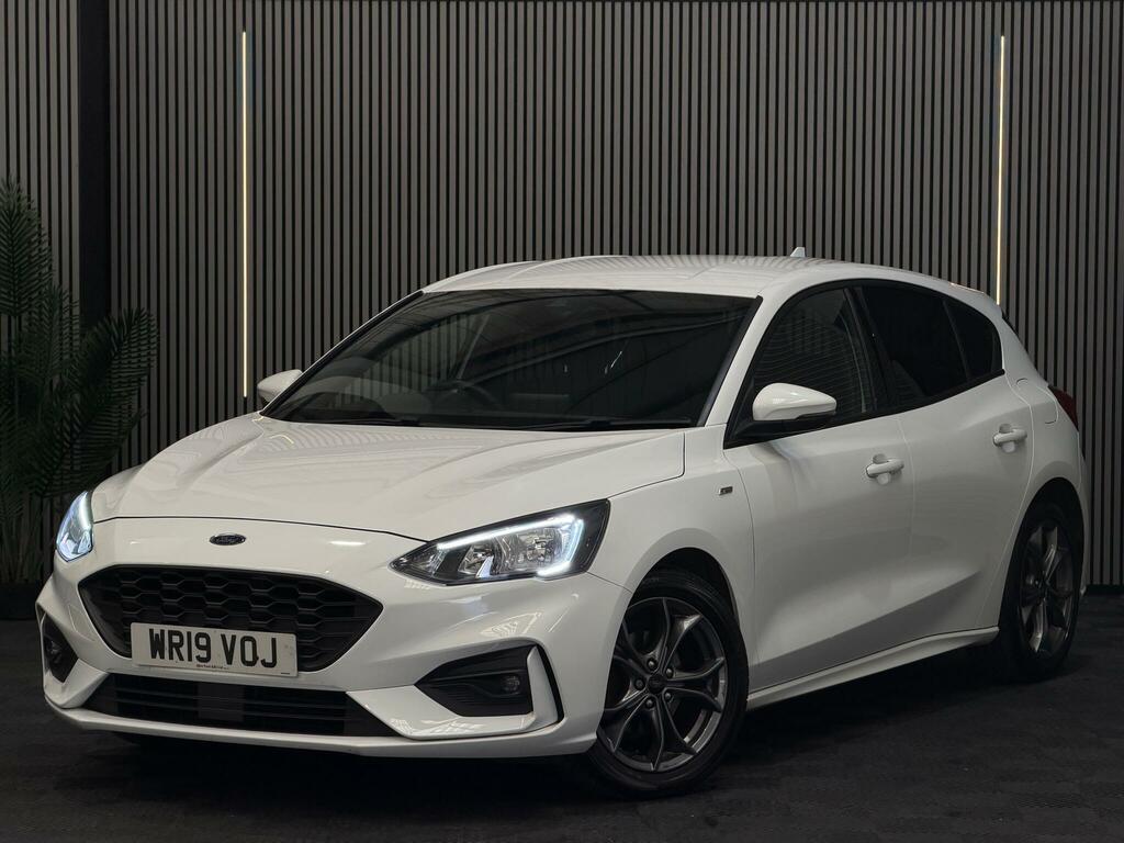 Ford Focus St-line White #3