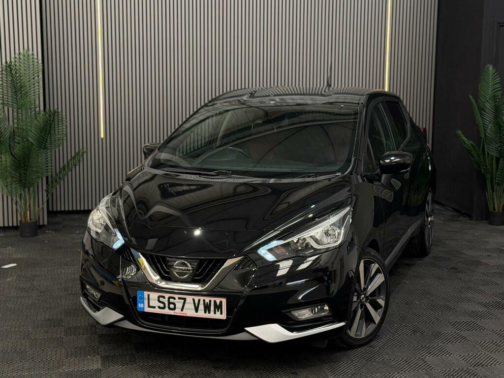 Nissan Micra Tekna Black #2
