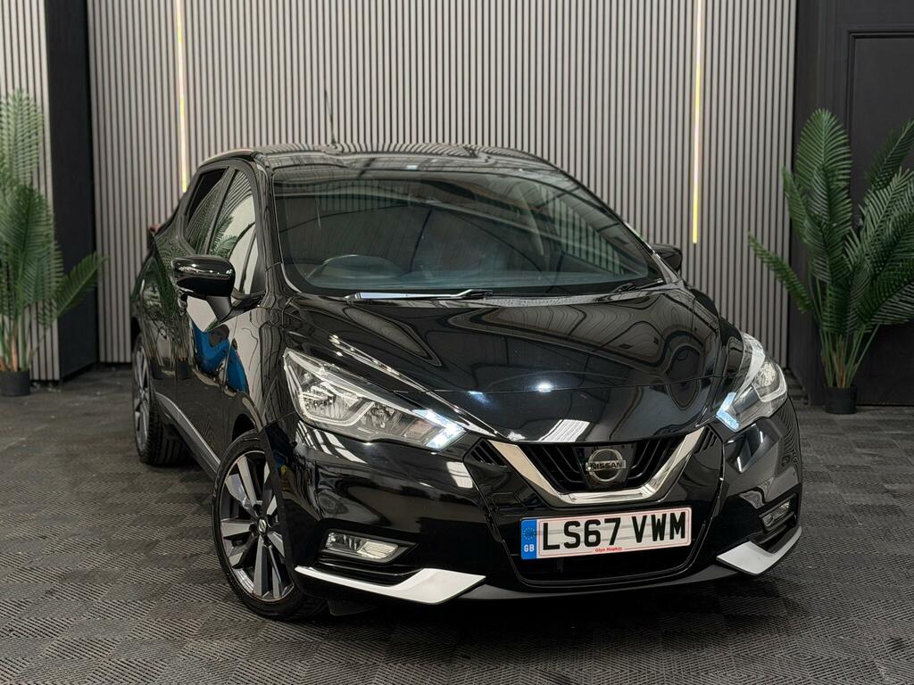 Nissan Micra Tekna Black #4