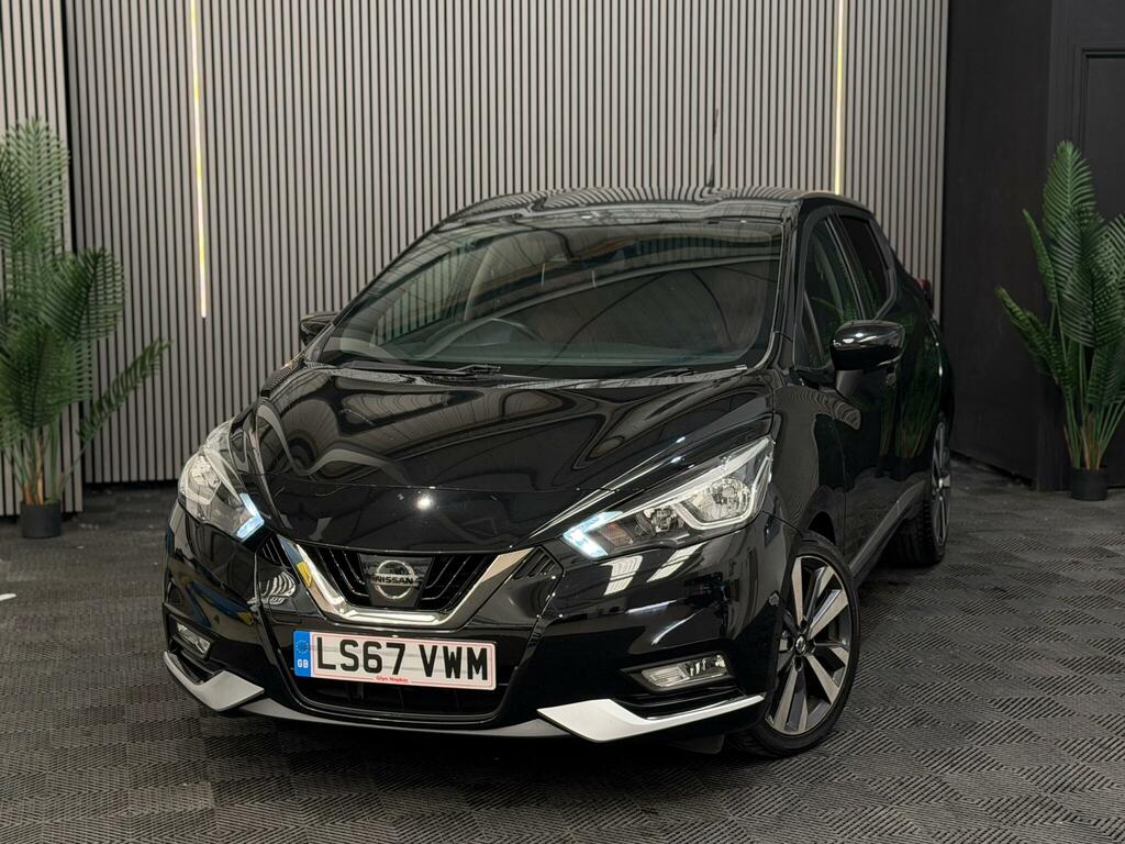 Nissan Micra Tekna Black #3