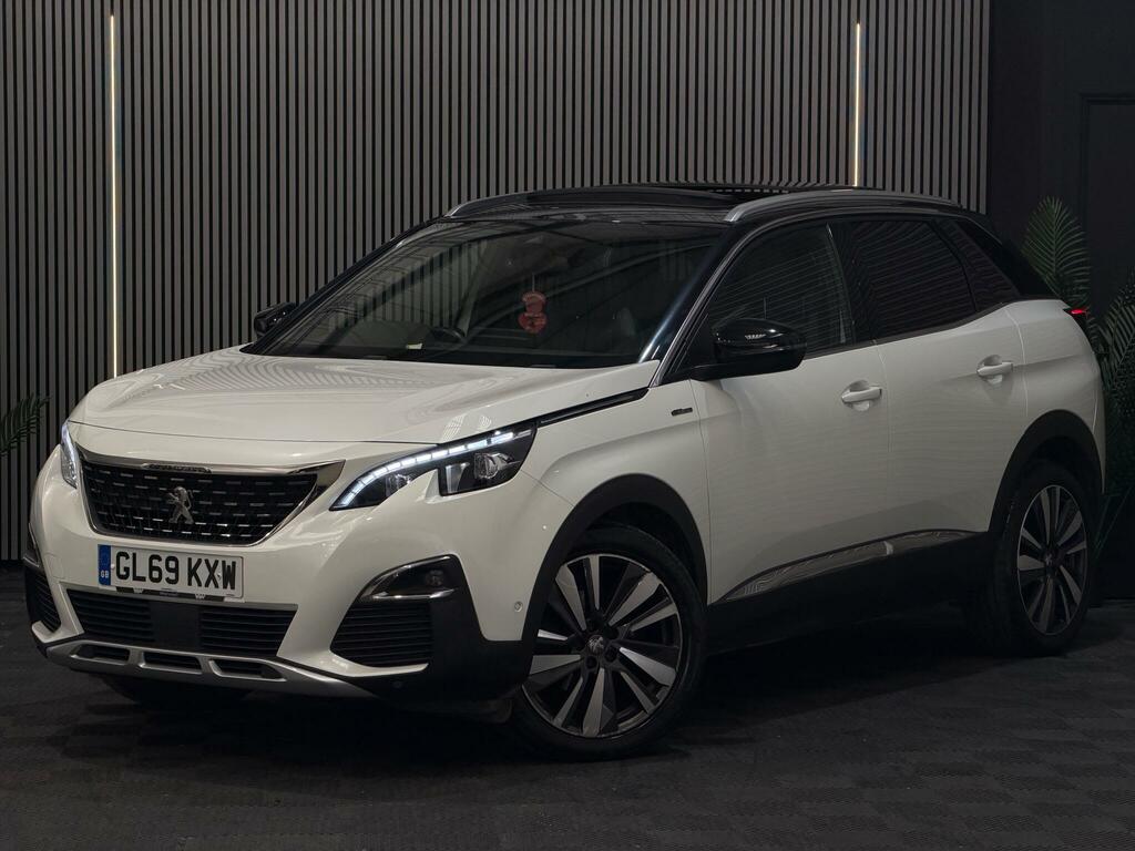 Peugeot 3008 Gt Line Premium White #3