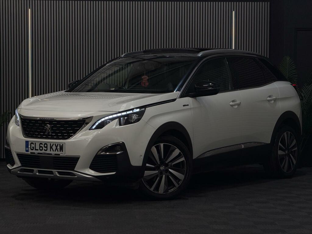 Peugeot 3008 Gt Line Premium White #2