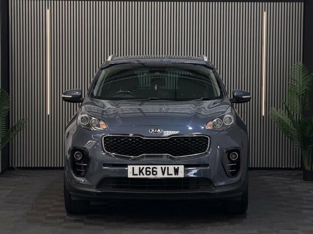 Kia Sportage 2 Blue #4