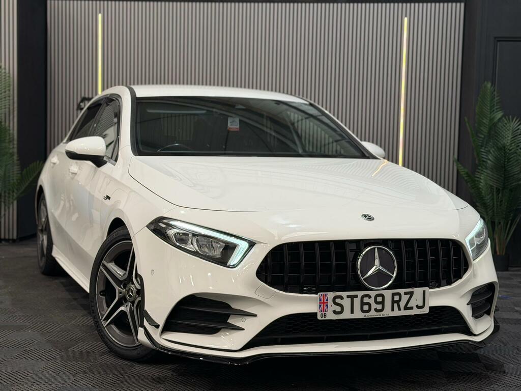 Mercedes-Benz A Class Amg Line White #4