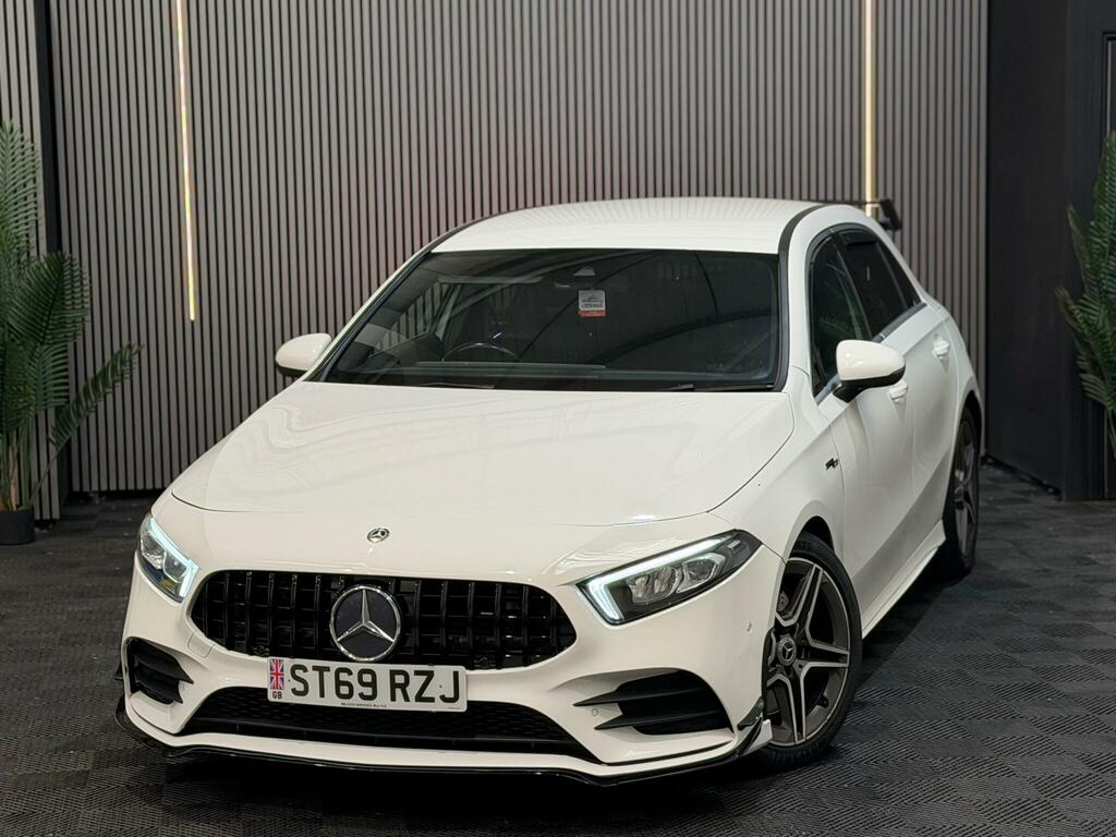 Mercedes-Benz A Class Amg Line White #2
