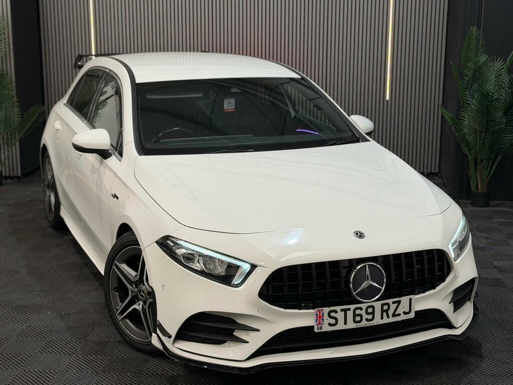 Mercedes-Benz A Class Amg Line White #5