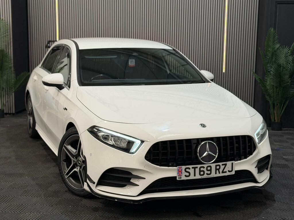 Mercedes-Benz A Class Amg Line White #3