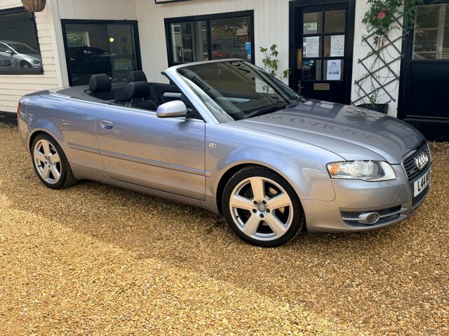 Audi A4 Cabriolet 2.0 Tfsi S Line Convertible Multitronic Silver #4