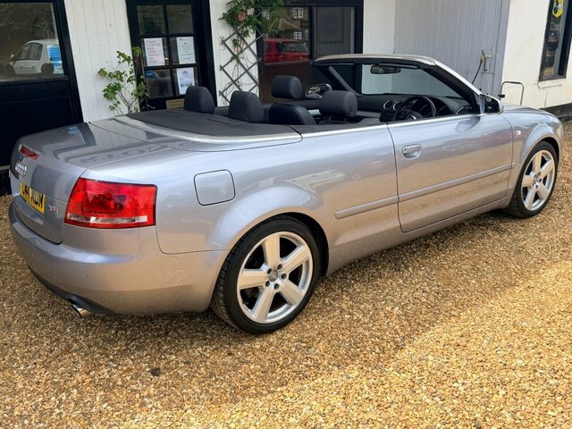 Audi A4 Cabriolet 2.0 Tfsi S Line Convertible Multitronic Silver #6