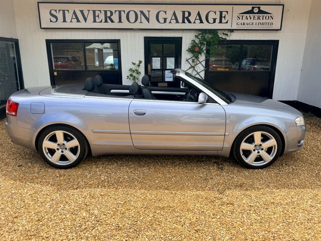 Audi A4 Cabriolet 2.0 Tfsi S Line Convertible Multitronic Silver #5