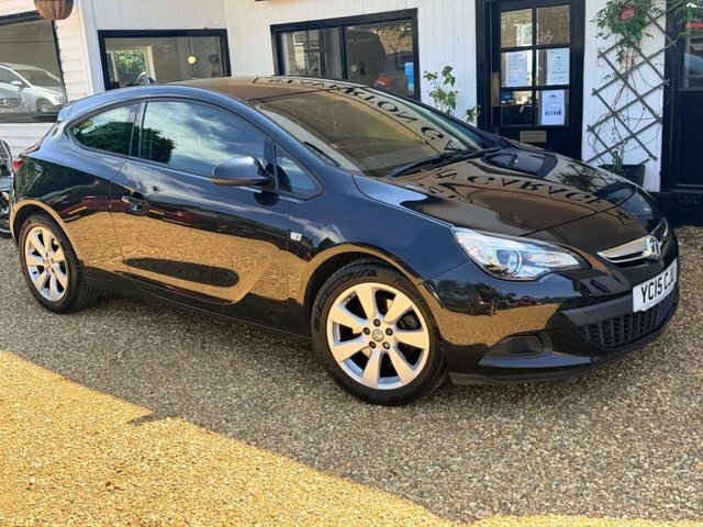 Vauxhall Astra GTC 1.4T 16V Sport Coupe Euro 5 Ss Black #4