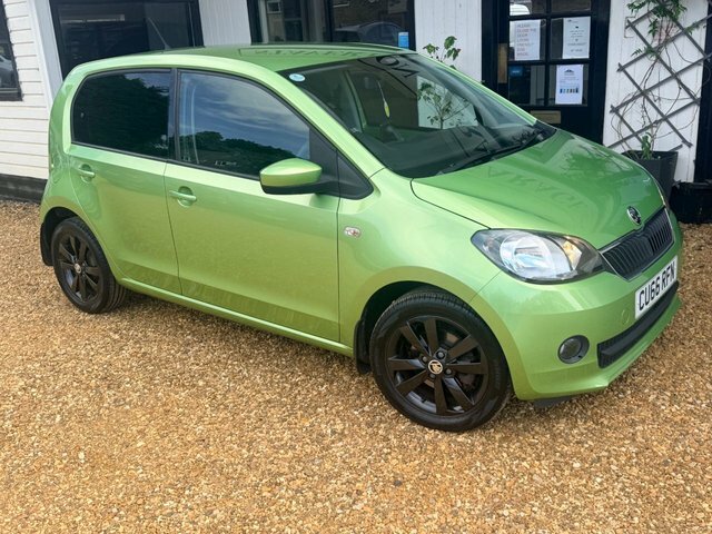 Skoda Citigo 1.0 Mpi Black Edition Hatchback Green #3