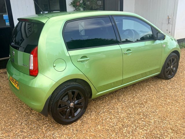 Skoda Citigo 1.0 Mpi Black Edition Hatchback Green #5
