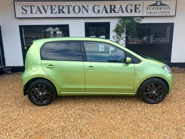 Skoda Citigo 1.0 Mpi Black Edition Hatchback Green #4