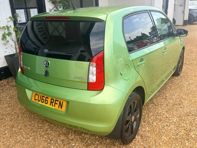 Skoda Citigo 1.0 Mpi Black Edition Hatchback Green #6